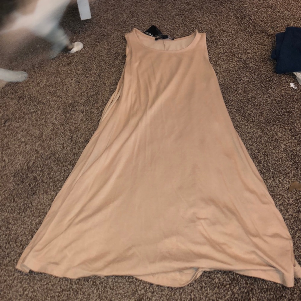 Tan dress